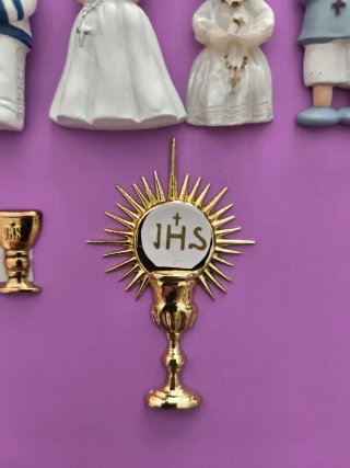 Figuritas Comunión y bautizo de marmolina.