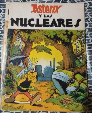 Cómic Asterix y las nucleares