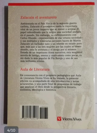 Lote 4 Libros Lectura ESO / Bachillerato