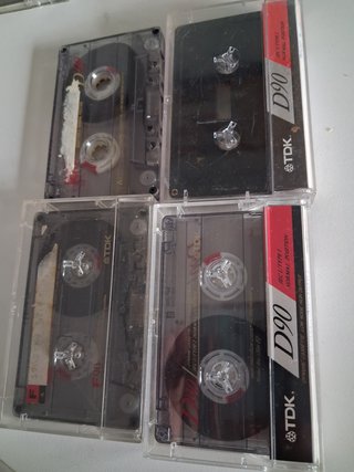 16 Casetes TDK Vintage