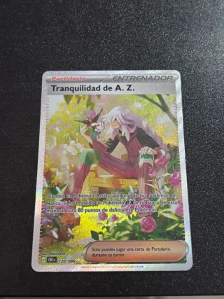 Carta Pokémon Tranquilidad de A.Z. Entrenador