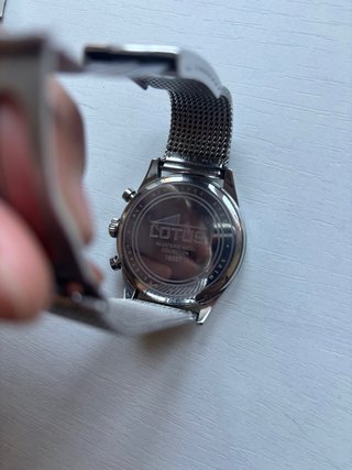 Reloj Lotus Cronógrafo Acero Azul Hombre