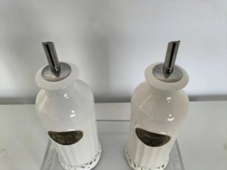 Juego Aceitera y Vinagrera Vintage Cerámica