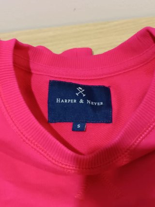 Sudadera Harper & Neyer fucsia Talla S