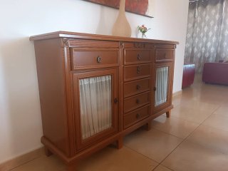 Lote de comedor de madera
