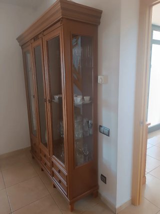 Lote de comedor de madera