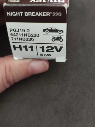 Bombilla H11 OSRAM NIGHT BREAKER 220