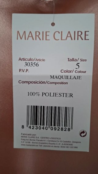 Camisón satén  Marie Claire