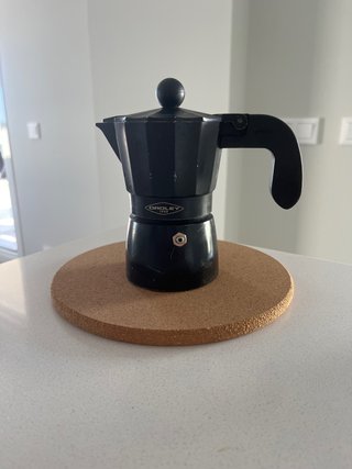 Cafetera OROLEY 1950 Negra 1 Taza
