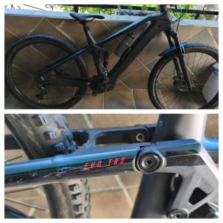Bicicleta Eléctrica Carbono Doble Suspensión