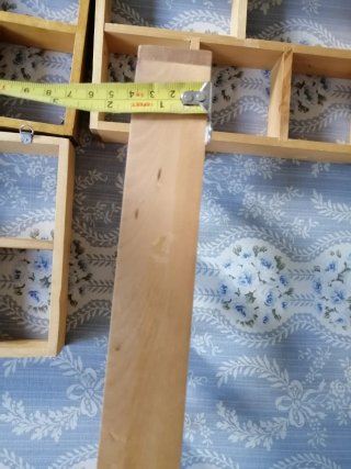 Mini bacheche in legno - Set da 4