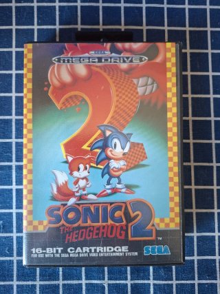 MEGADRIVE SONIC 2 ORIGINAL COMPLETO