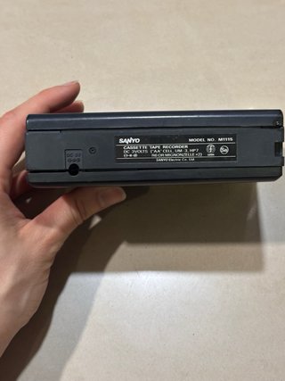 Grabadora Sanyo Voice Activated System