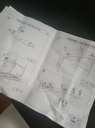 Mesa Gamer Negro 181 x 60 cm