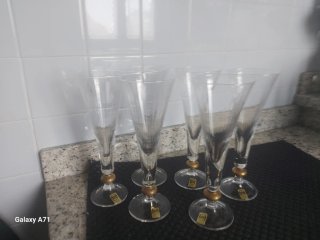 Set 18 Bicchieri Vetro