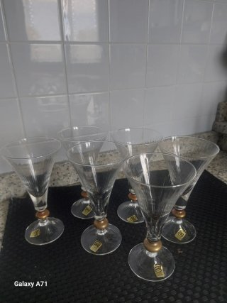 Set 18 Bicchieri Vetro
