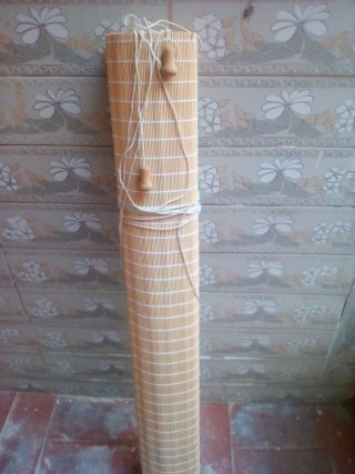 Estor enrollable bambú nuevo