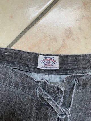 Pantaloni Armani Jeans grigi vintage