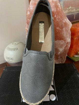 Mocasín  Yute Gris
