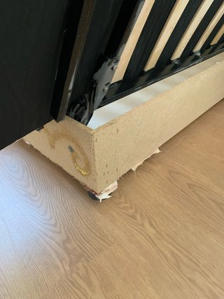 Estructura sofá cama matrimonio somier
