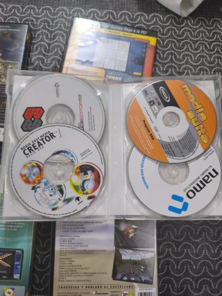 Lote 6 Videojuegos PC CD-ROM y programa
