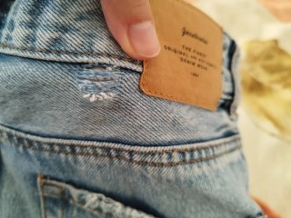 Shorts vaqueros Stradivarius