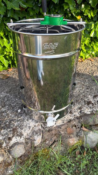 Extractor de miel manual Salf Natura de 2 cuadros