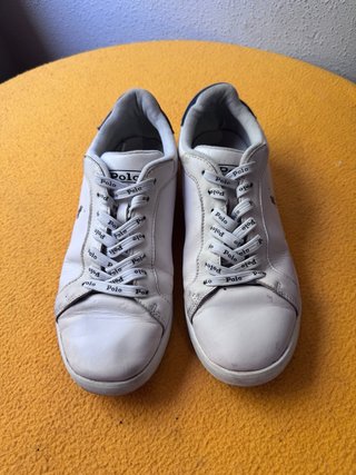 Zapatillas Polo Ralph Lauren Beige y Negro