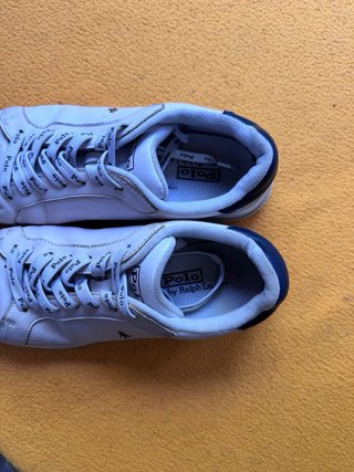 Zapatillas Polo Ralph Lauren Beige y Negro