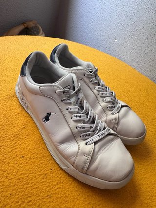 Zapatillas Polo Ralph Lauren Beige y Negro