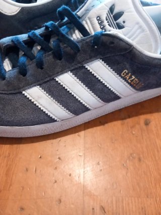 Adidas Gazelle Azul y Blanco