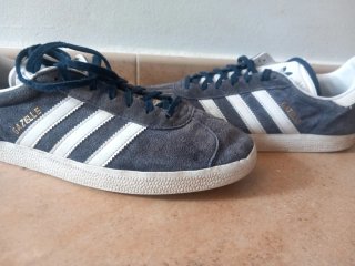 Adidas Gazelle Azul y Blanco