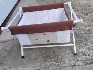 Minicuna plegable con colchón