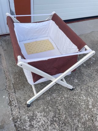 Minicuna plegable con colchón