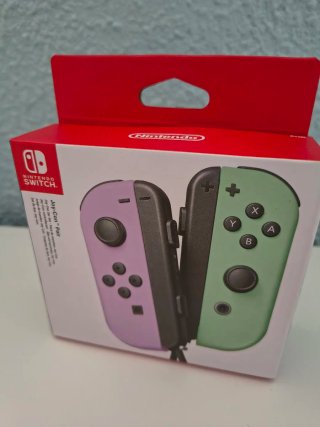 Mandos JoyCon Nintendo Switch Morado y Verde