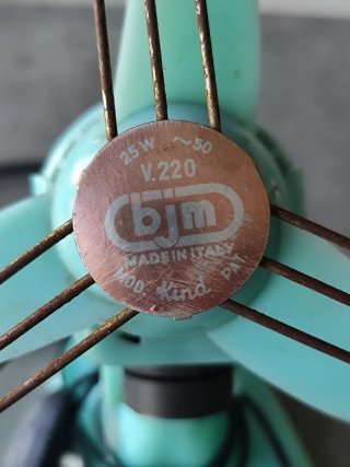 Ventilatore BJM Kind Vintage Funzionante anni 60