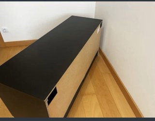 Mueble TV IKEA Negro