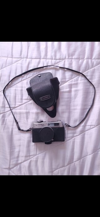 Cámara Analógica Yashica MG-1 Vintage Kit Completo