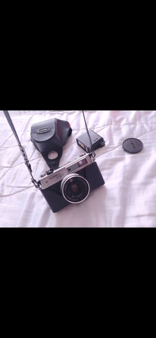 Cámara Analógica Yashica MG-1 Vintage Kit Completo
