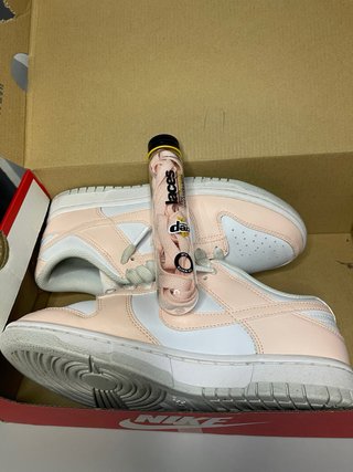 Nike Dunk Low Rosa e Bianco