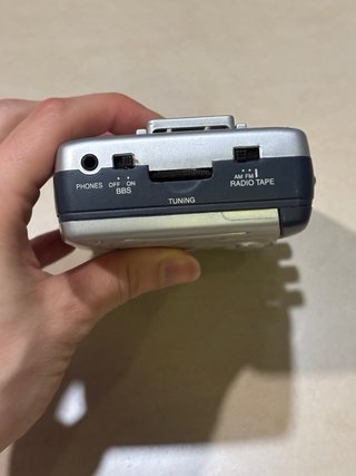 Walkman Casio de Cassette