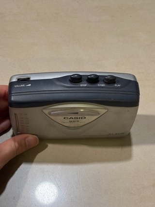 Walkman Casio de Cassette
