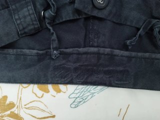 Pantalones de lino negros mujer