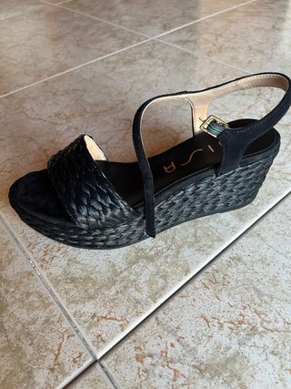 Sandalias Unisa Kings negras T.36 NUEVAS