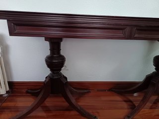 Mesa comedor extensible madera maciza