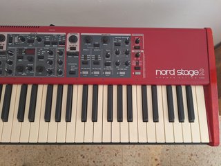 Nord Stage 2 HA88 + Pedalera Triple + Soporte