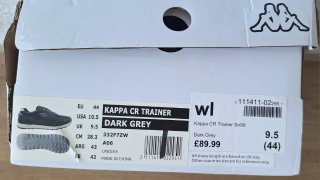 Zapatillas Kappa grises