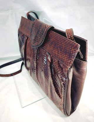 Borsa vintage vera pelle anni '80