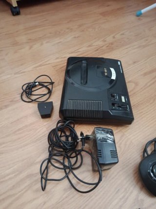 Consola Sega Mega Drive Negra