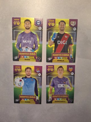 Panini Adrenalyn XL GUANTES DE ORO 25/26